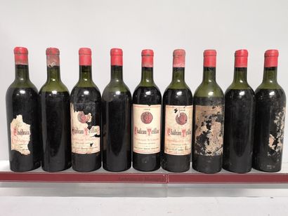 null 9 bouteilles Château TEILLAC - Puisseguin Saint Emilion 1959 

A VENDRE EN L'ETAT...