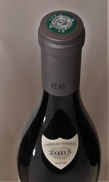 null 1 bouteille CHAMBERTIN Grand cru - Camille GIROUD 2005