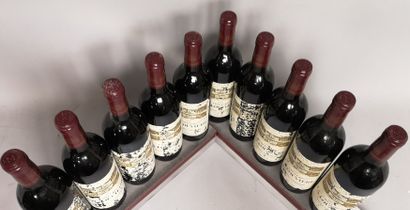null 10 bouteilles Château La LOUVIERE - Pessac Léognan 1989 

Etiquettes abîmée...