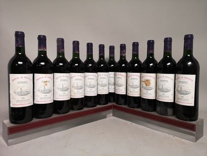 null 12 bouteilles Château La VIOLETTE - Pomerol 1989. En caisse bois. 

Etiquettes...