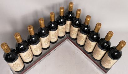null 12 bouteilles Château GRUAUD LAROSE - 2é Gcc Saint Julien 2000. En caisse b...