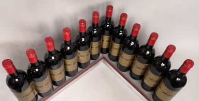 null 12 bouteilles Château BRANE CANTENAC - 3é Gcc Margaux 1985. En caisse bois,...
