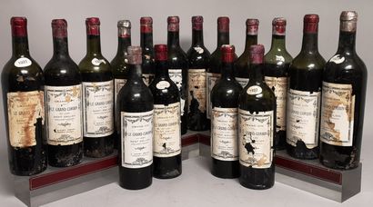 null 16 bouteilles Château GRAND CORBIN D'Espagne - Saint Emilion Grand cru 1937...