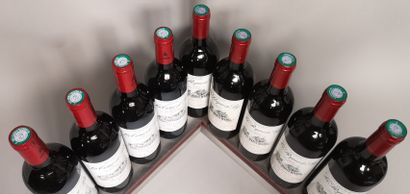 null 9 bouteilles Château LA ROQUE de BY - Médoc (4 en 1997, 2 en 2002, 3 en 2005)...