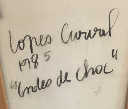 null Catherine LOPES-CURVAL (1954)

Ondes de choc, 1985

Acrylique sur toile

Signée,...