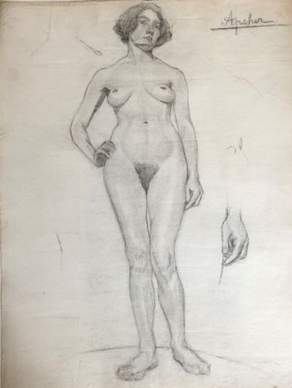 null APCHER (20th century)

More than 80 drawings by the artist

Various sizes, 62,5...
