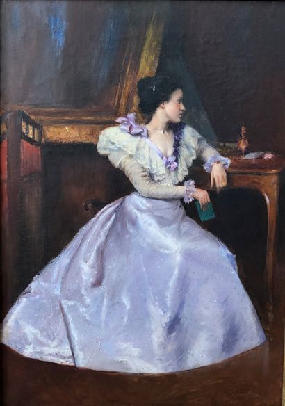 null Alfred MARTIN (1888-1950)

Portrait de jeune femme accoudée

Huile sur toile....