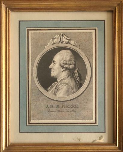 null Lot of about 25 framed pieces, paintings, drawings, engravings, including :...