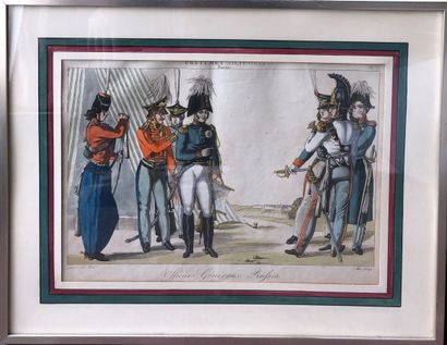 null Two military engravings in colors

Uniforms of Russia and Bavaria

Pitting and...