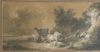null 18th century French school, entourage of Jean-Baptiste Huet

Shepherds and their...