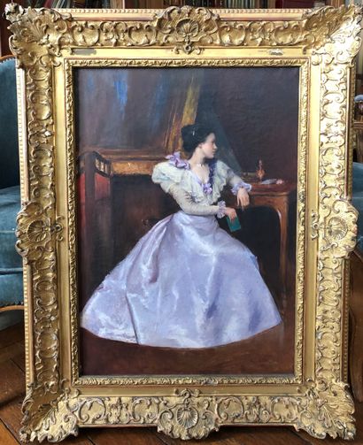 null Alfred MARTIN (1888-1950)

Portrait de jeune femme accoudée

Huile sur toile....