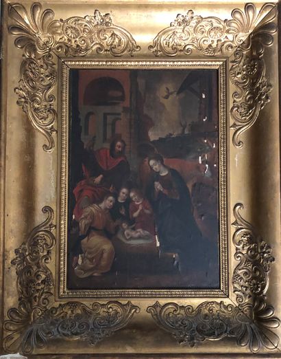 null Antwerp School circa 1600

The Adoration of the Shepherds

Oil on panel

Significant...