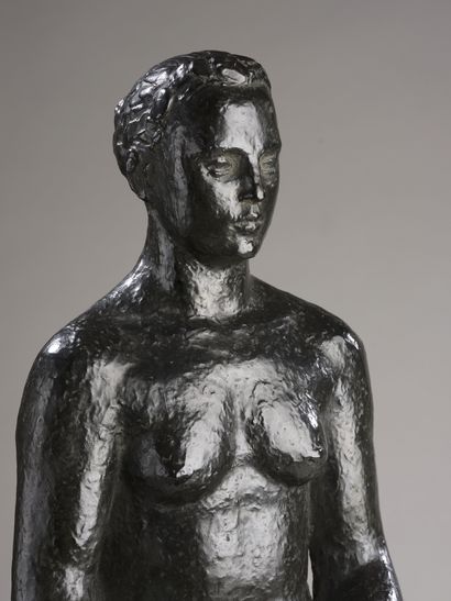 null Robert WLERICK (1882-1944)


Hellenic Calm, 1928


Bronze with black patina....