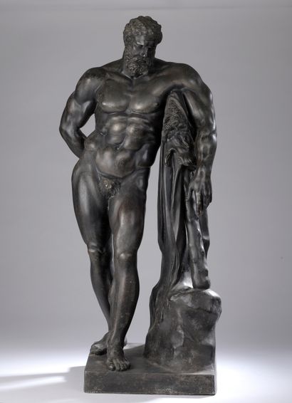 null 19th century FRENCH SCHOOL after the Antique


Hercules Farnese


Regula.


H....