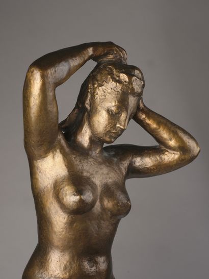 null Robert WLÉRICK (1882-1944)


Young Girl Doing Her Hair, 1943-1944


Bronze proof...