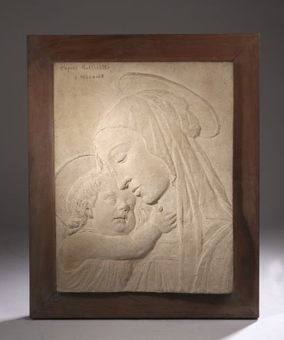 null Robert WLÉRICK (1882-1944)


The Virgin and Child (after Botticelli), ca. 1917


Bas-relief.


Proof...
