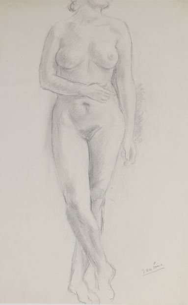 null Marcel DAMBOISE (1903-1992)


Lot of two pencil drawings:


- Preparatory study...