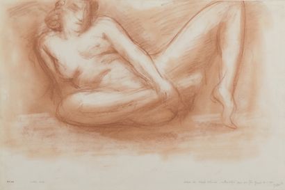 null Robert WLÉRICK (1882-1944)


Odette pensive, ca. 1940


Sanguine.


Unsigned.


Annotated...