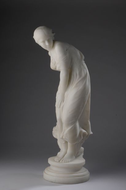 null Léon PILET (1840-1916)


A gust of wind


White marble.


H. 59 cm





RELATED...