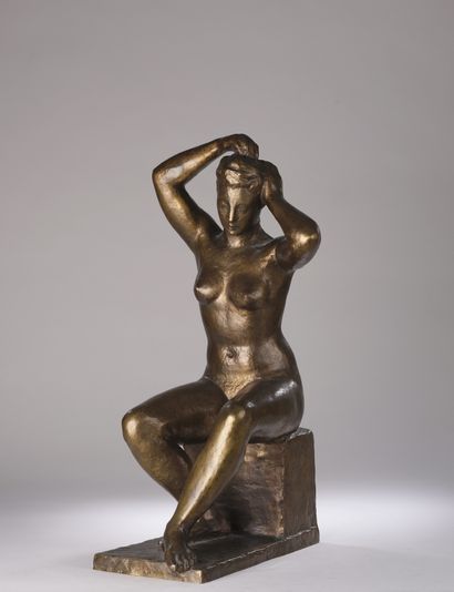 null Robert WLÉRICK (1882-1944)


Young Girl Doing Her Hair, 1943-1944


Bronze proof...