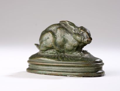 null Antoine-Louis BARYE (1795-1875)


Lapin, oreilles couchées (terrasse ovale avec...