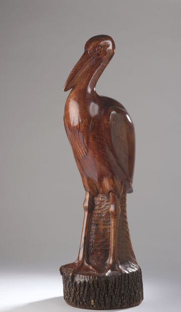 null François MARTINEZ (1902-1986)


Heron


Around 1935.


Sculpture in direct size...