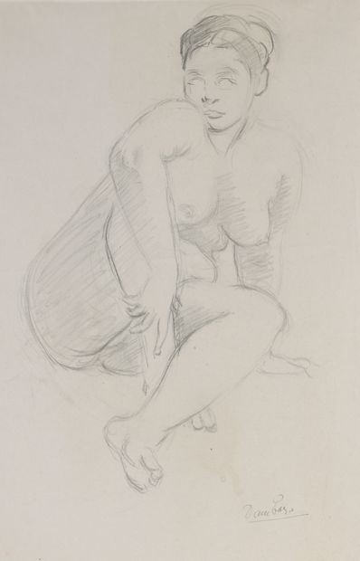null Marcel DAMBOISE (1903-1992)


Lot of two pencil drawings:


- Preparatory study...