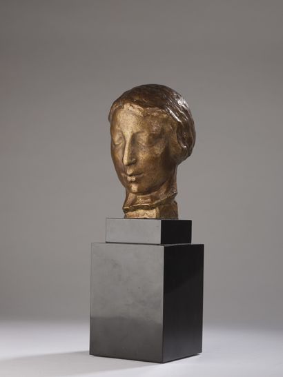 null Robert WLERICK (1882-1944)


Youth


1930-1933


Small life bust in bronze with...