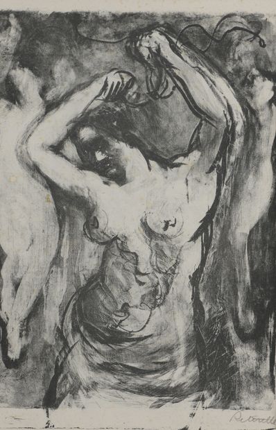 null Adolphe PÉTERELLE (1874-1947)


Femmes à leur toilette 


Lithographie.


Signé...