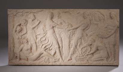 null Robert WLÉRICK (1882-1944)


The Harvest Festival, ca. 1917-1919


Bas-relief.


Terracotta...