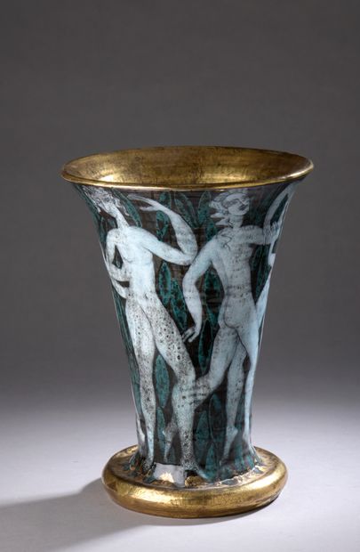 null Edouard CAZAUX (1889-1974)


VASE aux Nymphes, 1955


Grès tourné et émaillé....