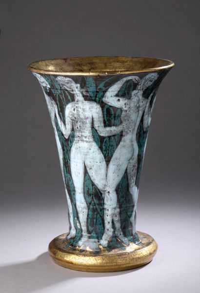 null Edouard CAZAUX (1889-1974)


VASE with Nymphs, 1955


Stoneware turned and glazed....