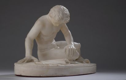 null French school of the 19th century after the antique


Dying Gladiator


White...