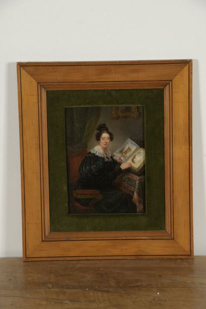 null Antoinette Cécile H. HAUDEBOURT-LESCOT 


(1784-1845)


Portrait or self-portrait...