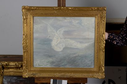 null Élie SAUVÉ (1840-1927)


The Seagulls, 1903 


Oil on canvas. 


Signed and...