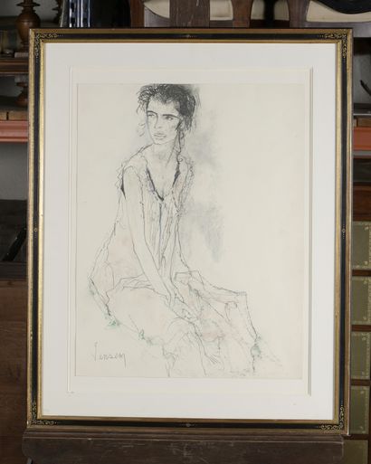 null Jean JANSEM (1920-2013)


Florence seated, ca. 1993


Graphite and pastel on...