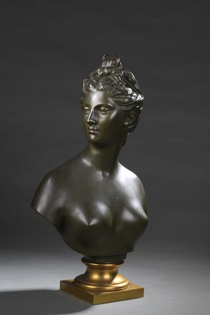 null Charles GAUTHIER (1831-1891)


Buste de Diane


Bronze à patine brun foncé....