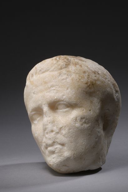 HEAD representing the portrait of a man with...
