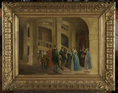 null Louis-Édouard MAY known as EDWARMAY (1807-1881)


Presumed scene of a meeting...