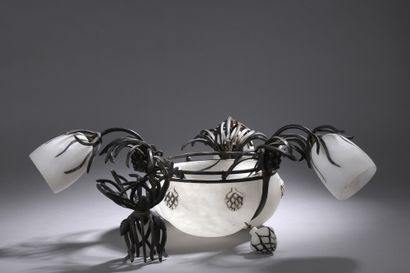 null Michel and Jules NICS (brothers) & Félix GILON


Wrought iron LUSTRE with three...