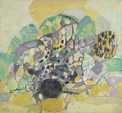 null Gustav BOLIN (1920-1999)


Jardin, vert et mauve


Huile sur toile.


Signée...