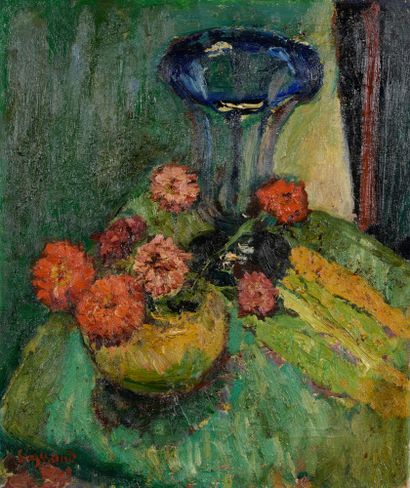 null René SEYSSAUD (1867-1952)


Still life with a bouquet, 1948


Oil on canvas....