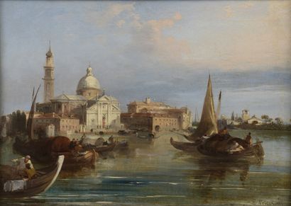null Edward PRITCHETT (1808-1894)


Vue de la Santa Maria della Salute, Venise.


Huile...
