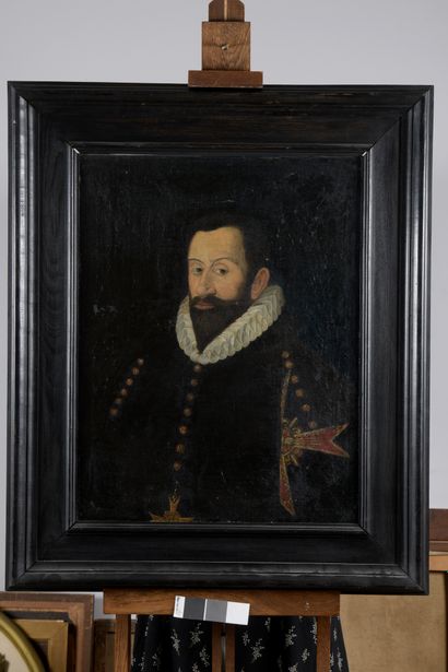 null École ESPAGNOLE du début du XVIIe siècle


Portrait de gentilhomme à la fraise


Toile...