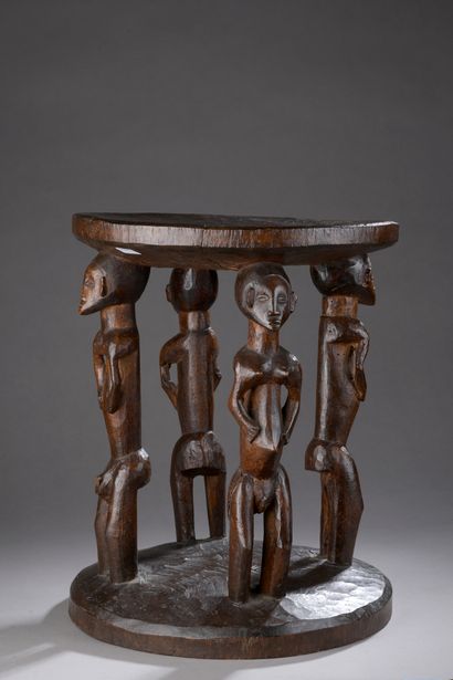 null CARYATIDE BEMBE SEAT (?), Democratic Republic of Congo


Wood with brown patina,...