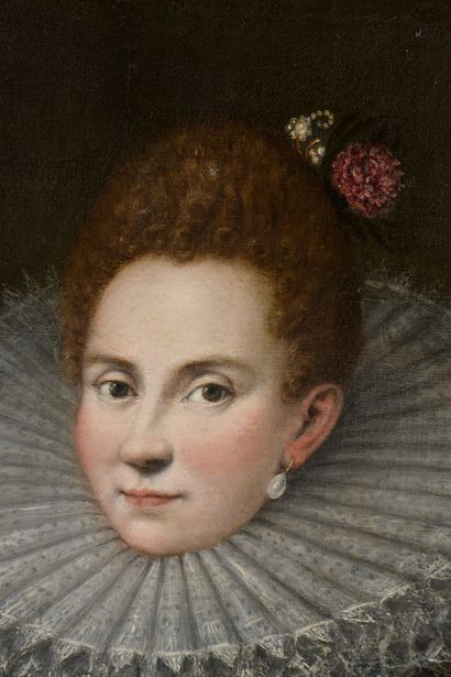 null École ESPAGNOLE, 1605, suiveur de Alonso SANCHEZ COELLO


Portrait d’une femme...