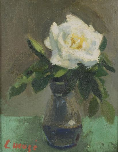Edmond HEUZÉ (1884-1967)


The white roses


Oil...