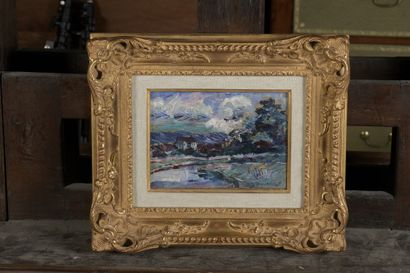 null Emmanuel de LA VILLEON (1858-1944)


At the edge of the river


Oil on canvas...