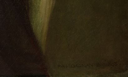 null Pascal DAGNAN-BOUVERET (1852-1929)


Portrait d’une jeune femme songeuse, 1898


Huile...
