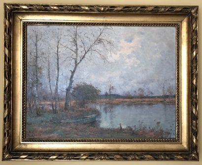null Jean Eugène Julien MASSÉ (1856-1950)


Edge of a Pond, 1927


Oil on canvas.


Signed...